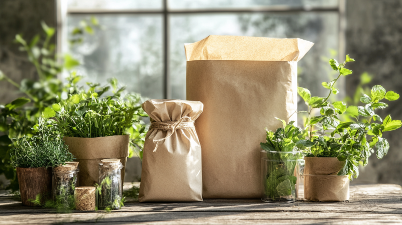 Papel Kraft para Embalagem: A escolha sustentável para proteger e embalar seus produtos.